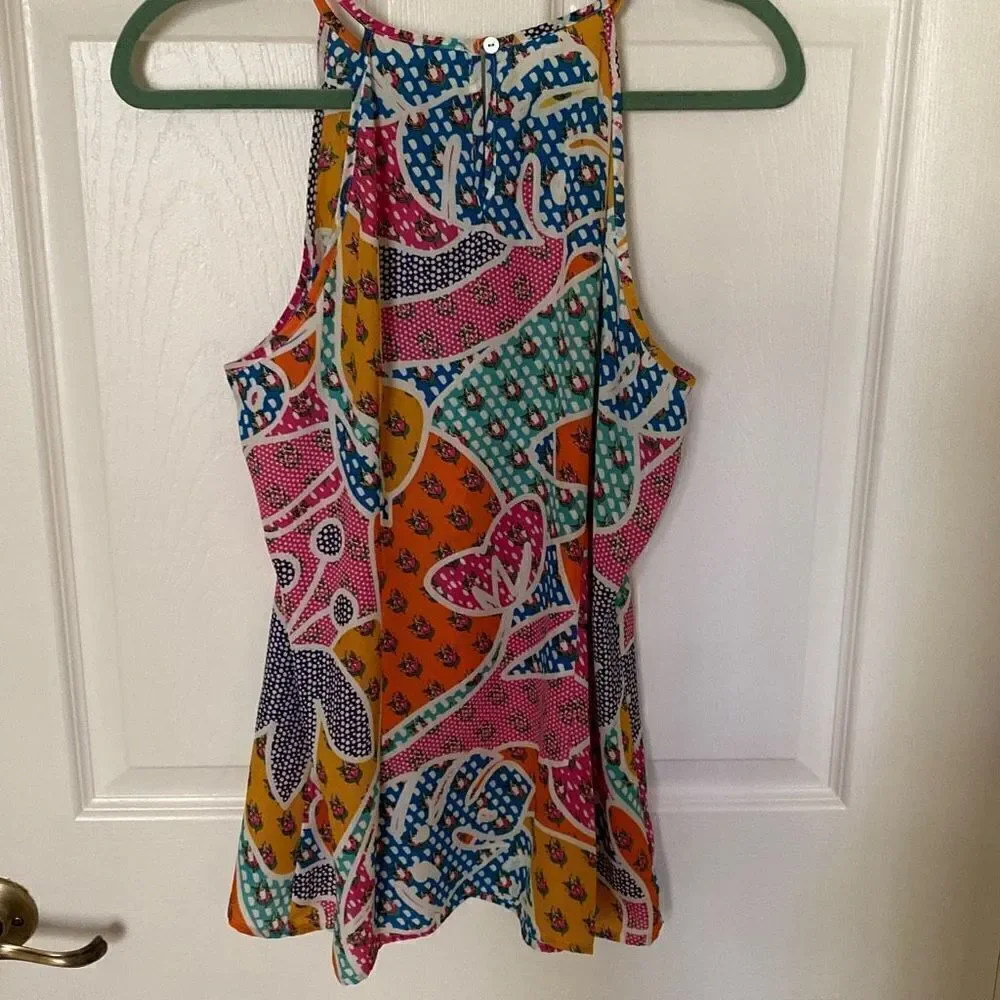 Violet + Claire Women’s Thin Strap Top, Multi-Color, Size M - Picture 6 of 6